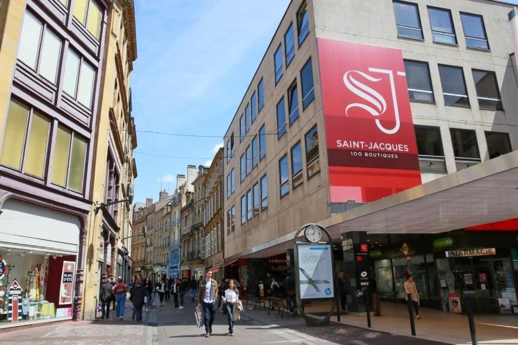 Coquet Appartement, Quartier Historique De Metz Centre Exterior foto